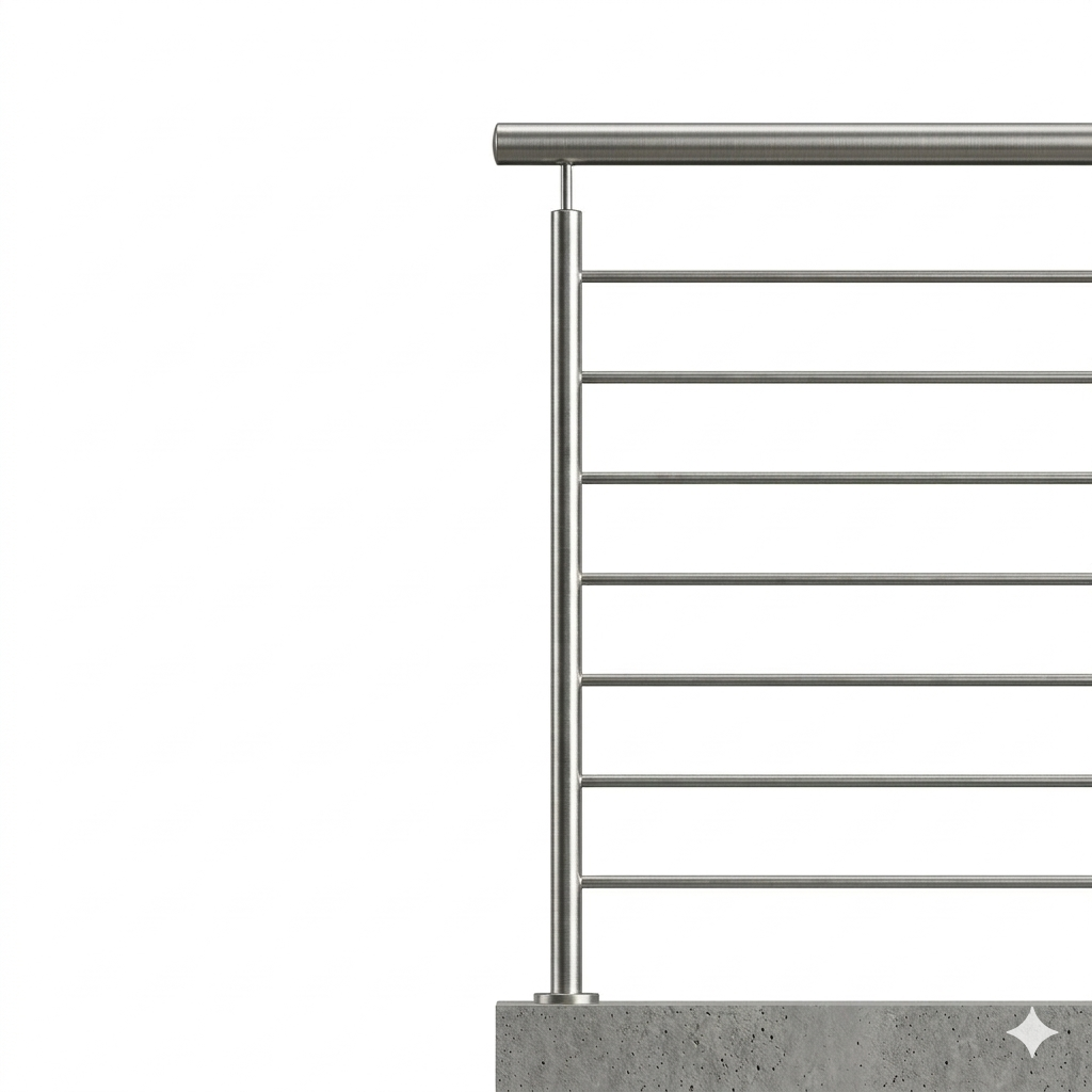 11. End Post (Straight)
